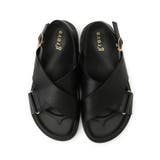 クロスメタルフットベットサンダル | grove | 詳細画像4