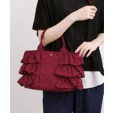 ボルドー(064) | 【撥水】サイドティアード2WAYトート | grove