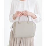 ライトグレー(011) | 【人間工学】タテZipバーハンドル2WAYトート | grove