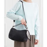 ブラック(019) | プリーツチェーンスカーフショルダー | grove