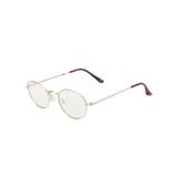 ゴールド(007) | 【調光】メタルフレームオーバルグラス | grove