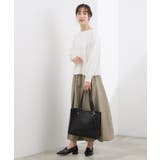 【人間工学】ダブルタッセル中仕切りトート | grove | 詳細画像2 