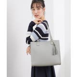 【人間工学】ダブルタッセル中仕切りトート | grove | 詳細画像5 