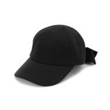 ブラック(019) | リボンキャップ【UVカット・サイズ調整可能】 | grove