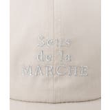 ロゴラメ刺繍キャップ | grove | 詳細画像6 