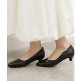 Vカッティングメタルポイントパンプス | grove | 詳細画像6 