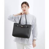ブラック(019) | 【軽量・A4】ベルト3層トート | grove