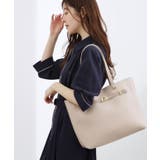 ライトベージュ(851) | 【軽量・A4】ベルト3層トート | grove