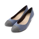 ライトブルー(591) | 【22.0～25.0まで】やわここちVカットパンプス(5cm) | grove