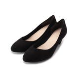 ブラック(019) | 【22.0～25.0まで】やわここちVカットパンプス(5cm) | grove