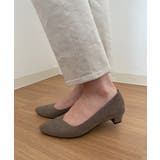 【はっ水加工】やわここちローヒールパンプス(3.0cm) | grove | 詳細画像10 