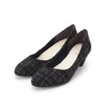 ブラック(719) | 【ふわっと心地よい足入れ】やわここち(R)Vカットパンプス(日本製) | grove