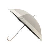 グレー(012) | because 遮光バイカラーパラソル長傘 | grove