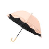 ピンク(071) | 遮光ドームパラソル フリルパラソル【晴雨兼用】【長傘】 | grove