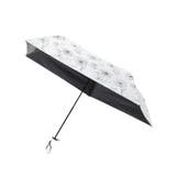 ホワイト(001) | 【晴雨兼用】PUスーパーライト / ラインフラワー ミニ | grove