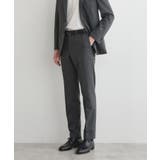 ブラック(419) | 【None Of Stress】アクティブジャージ 千鳥 パンツ | TAKEO KIKUCHI