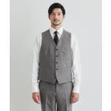 ブラック(019) | 鱗紋 ベスト | TAKEO KIKUCHI