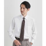 ホワイト(001) | ストレッチ ワイドカラー シャツ | TAKEO KIKUCHI