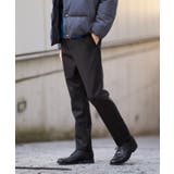 ブラック(019) | 【JUST ONE LAYER】ダウンファブリック イージーパンツ | TAKEO KIKUCHI