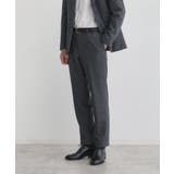 グレー(012) | 【Sサイズ～】尾州織 ピンヘッドムリネ パンツ | TAKEO KIKUCHI