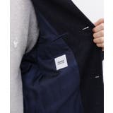 カシミヤブレンド ビーバー調ステンカラーコート | TAKEO KIKUCHI | 詳細画像14 