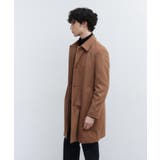 カシミヤブレンド ビーバー調ステンカラーコート | TAKEO KIKUCHI | 詳細画像33 