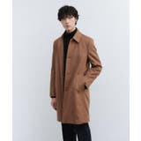 カシミヤブレンド ビーバー調ステンカラーコート | TAKEO KIKUCHI | 詳細画像34 