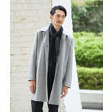 カシミヤブレンド ビーバー調ステンカラーコート | TAKEO KIKUCHI | 詳細画像44 
