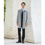 カシミヤブレンド ビーバー調ステンカラーコート | TAKEO KIKUCHI | 詳細画像46 