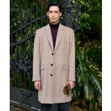 カシミヤブレンド ビーバー調チェスターコート | TAKEO KIKUCHI | 詳細画像3 