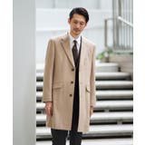 カシミヤブレンド ビーバー調チェスターコート | TAKEO KIKUCHI | 詳細画像28 