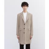 カシミヤブレンド ビーバー調チェスターコート | TAKEO KIKUCHI | 詳細画像21 