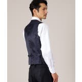 【DORMEUIL AMADEUS365】ダイアゴナル柄 ベスト | TAKEO KIKUCHI | 詳細画像2 