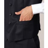 【DORMEUIL AMADEUS365】ダイアゴナル柄 ベスト | TAKEO KIKUCHI | 詳細画像15 