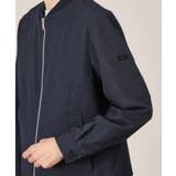 【多機能/軽羽織】リネンライクカルゼ リブブルゾン | TAKEO KIKUCHI | 詳細画像6 