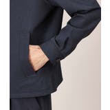 【多機能/軽羽織】リネンライクカルゼ リブブルゾン | TAKEO KIKUCHI | 詳細画像7 