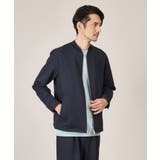 【多機能/軽羽織】リネンライクカルゼ リブブルゾン | TAKEO KIKUCHI | 詳細画像17 