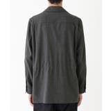 【THE FLAGSHIP】ポリエステルウール メッシュ サファリジャケット | TAKEO KIKUCHI | 詳細画像4 