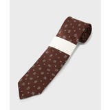 モカブラウン(142) | 【THE FLAGSHIP】アーカイブ柄アソートネクタイ | TAKEO KIKUCHI