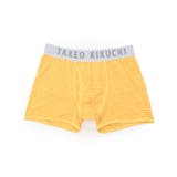 イエロー(332) | ボーダーストレッチボクサーパンツ | TAKEO KIKUCHI