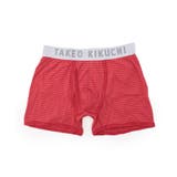 レッド(363) | ボーダーストレッチボクサーパンツ | TAKEO KIKUCHI