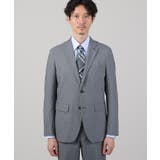 【ONOFF/セットアップ対応】メランジ シャークスキン ストレッチジャケット | TAKEO KIKUCHI | 詳細画像2 