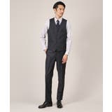 【3ピース対応】シャイニーシャークピンヘッド ベスト | TAKEO KIKUCHI | 詳細画像20 