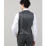 【Sサイズ～】シャイニーヘリンボンストライプ ベスト | TAKEO KIKUCHI | 詳細画像17 