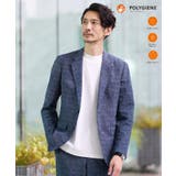 【抗菌防臭】COOL DOTS（R）ドビープリント ジャケット | TAKEO KIKUCHI | 詳細画像1 