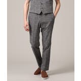 ブラック(019) | 【抗菌防臭】COOL DOTS（R）ドビープリント パンツ | TAKEO KIKUCHI