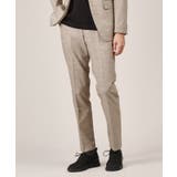 ベージュ(052) | 【抗菌防臭】COOL DOTS（R）ドビープリント パンツ | TAKEO KIKUCHI