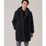 ブラック(019) | 【3WAY】ジャカードヘリンボン ダウンライナーブルゾン | TAKEO KIKUCHI