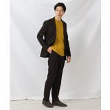 【ONOFF/セットアップ対応】メランジ シャークスキン ストレッチ パンツ | TAKEO KIKUCHI | 詳細画像29 