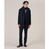 【ダウンライナー付】メランジ スタンドカラー コート | TAKEO KIKUCHI | 詳細画像35 